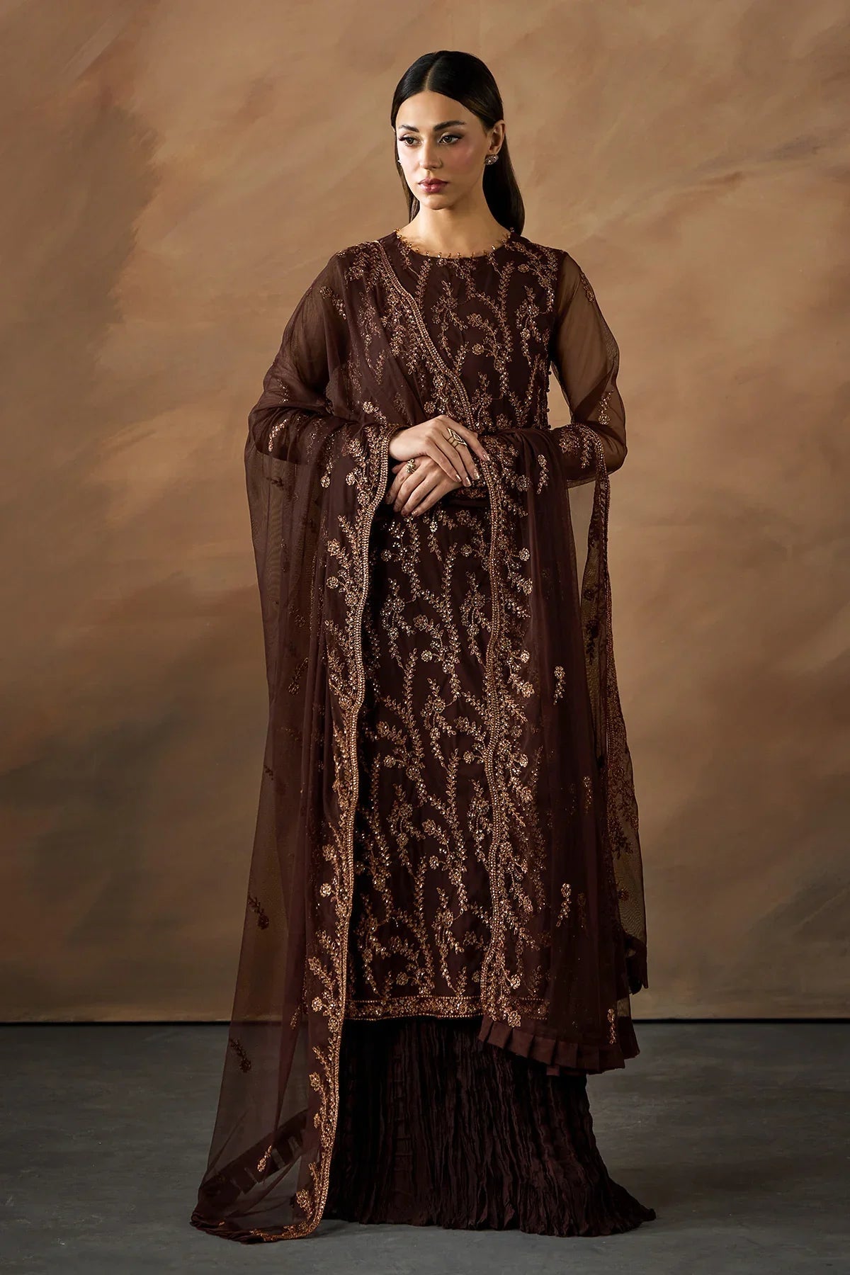 Zarif | Dharkash Formals | ZRF-DK-05 NAHID by Zarif - Designer Dress  - Type : Ladies Clothes - Available at Libayah - 100% Original 