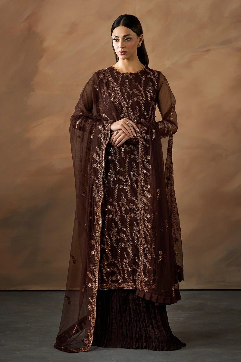 Zarif | Dharkash Formals | ZRF-DK-05 NAHID by Zarif - Designer Dress  - Type : Ladies Clothes - Available at Libayah - 100% Original 
