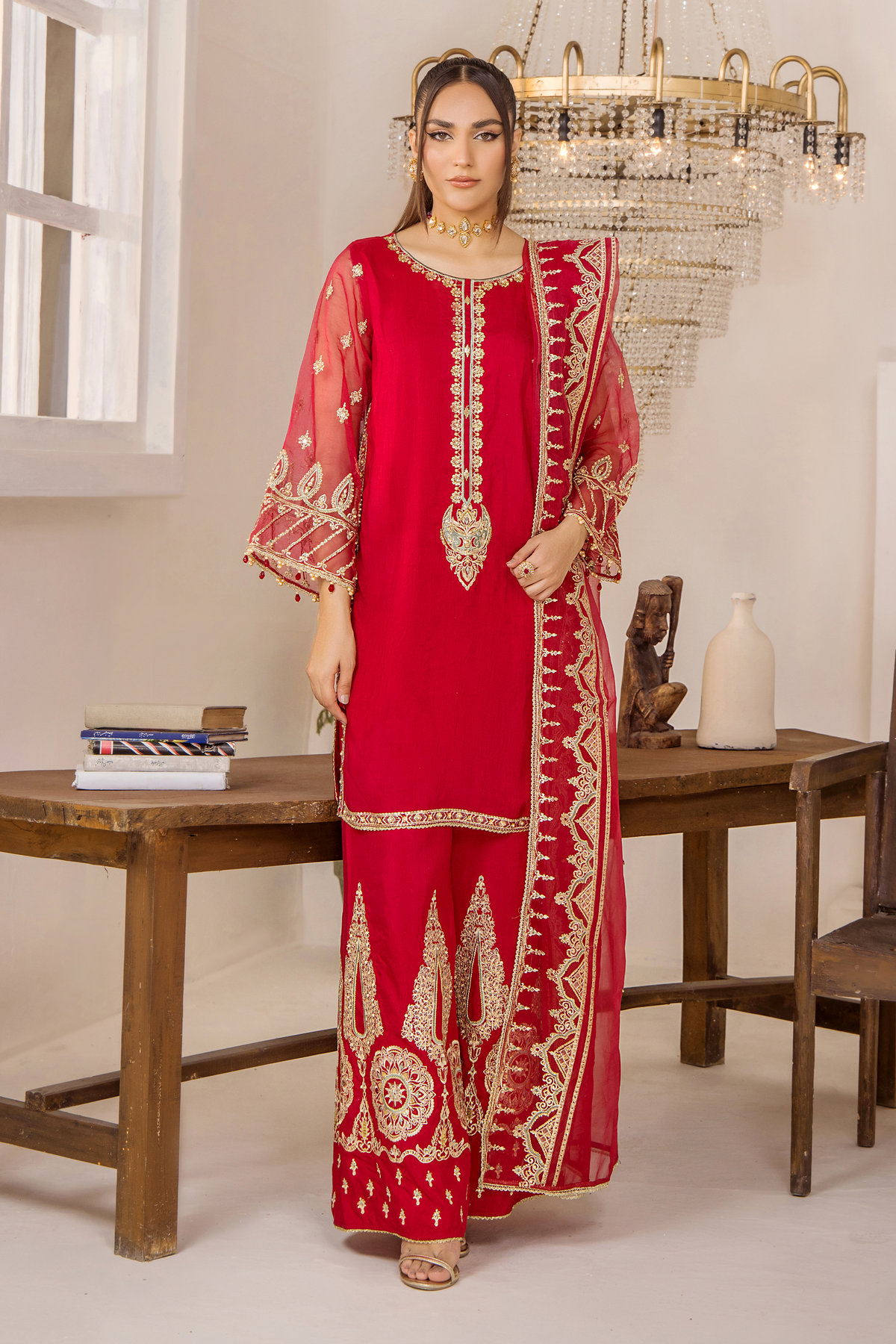 Rajwani | Luxury Formals | Xenia Pink by Rajwani - Designer Dress - Type: Ladies Clothes - Available at Libayah - 100% Original