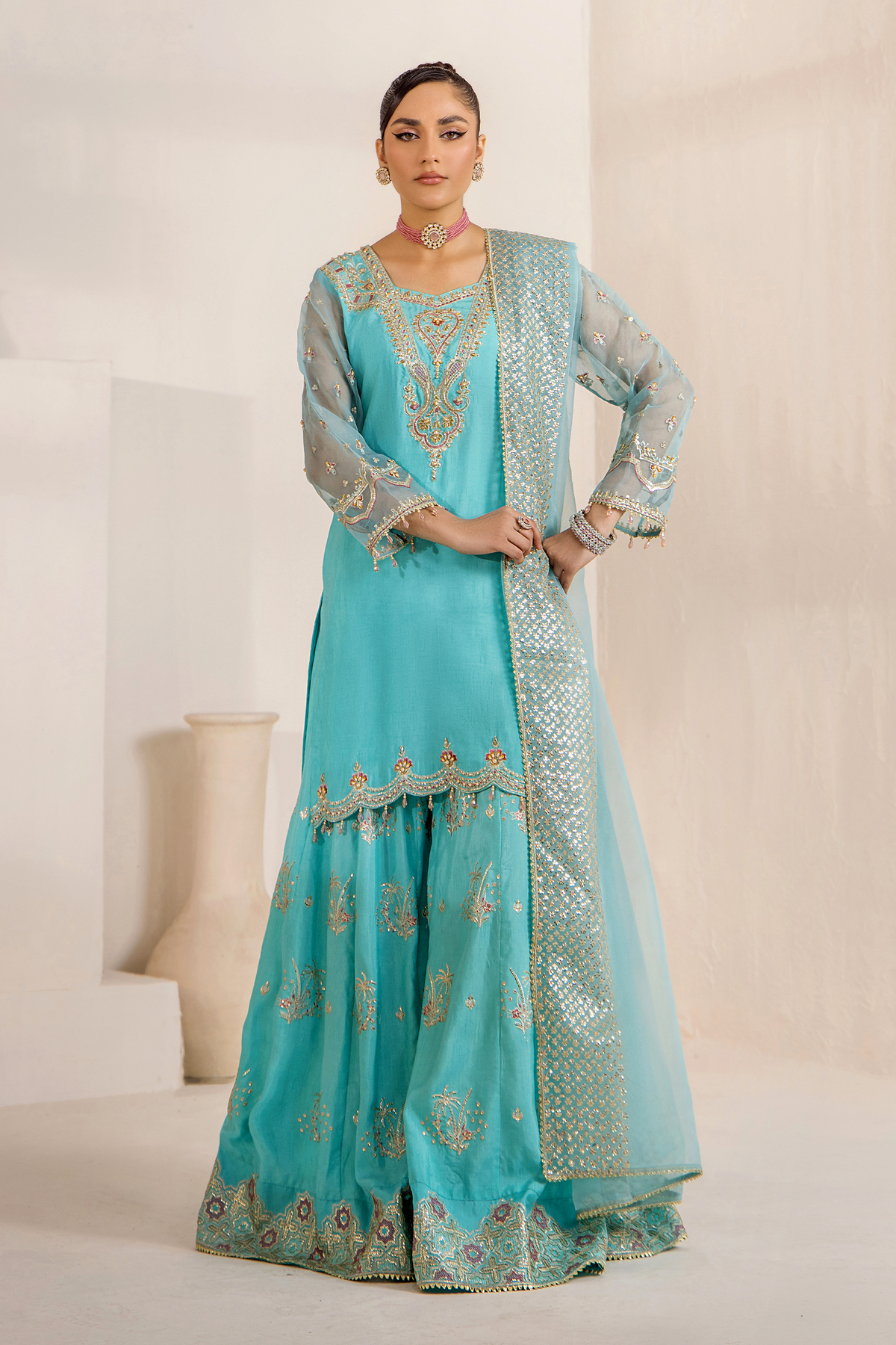 Rajwani | Luxury Formals | Afreen by Rajwani - Designer Dress - Type: Ladies Clothes - Available at Libayah - 100% Original