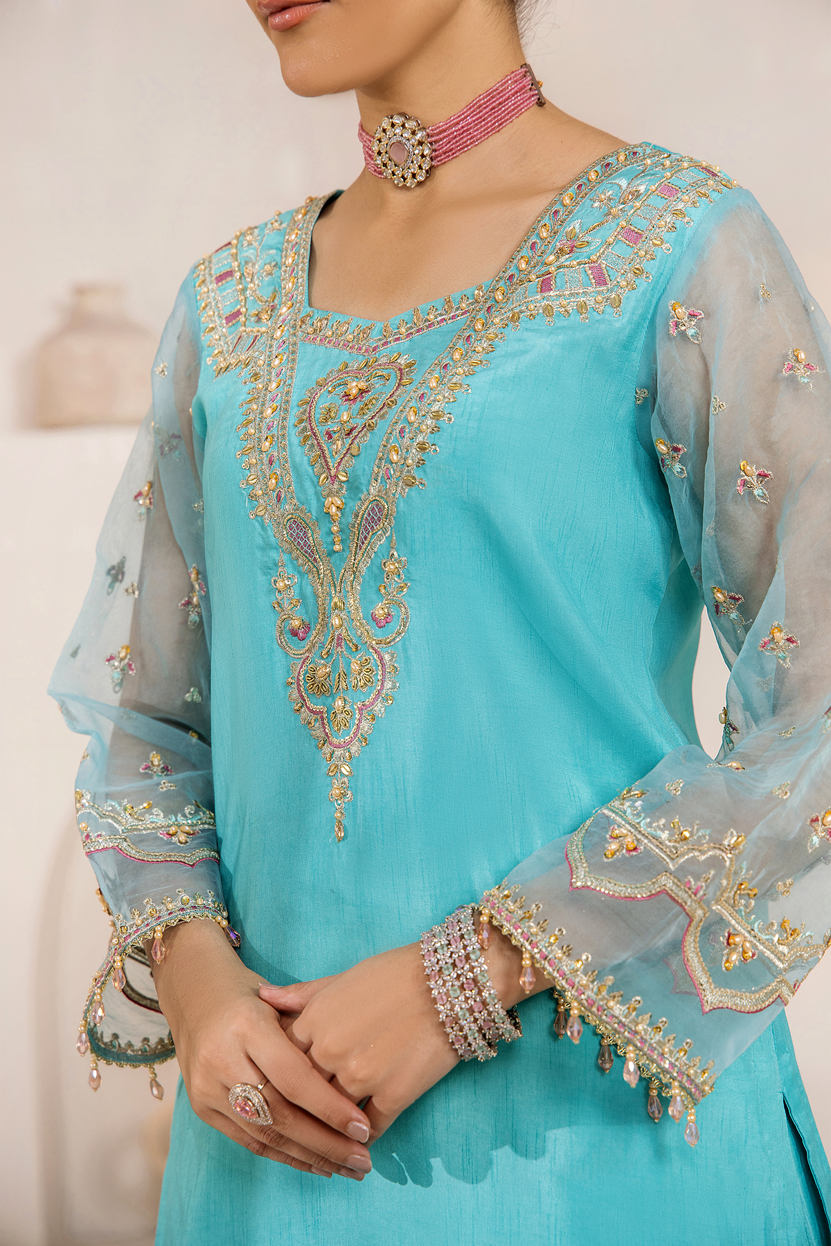 Rajwani | Luxury Formals | Afreen by Rajwani - Designer Dress - Type: Ladies Clothes - Available at Libayah - 100% Original