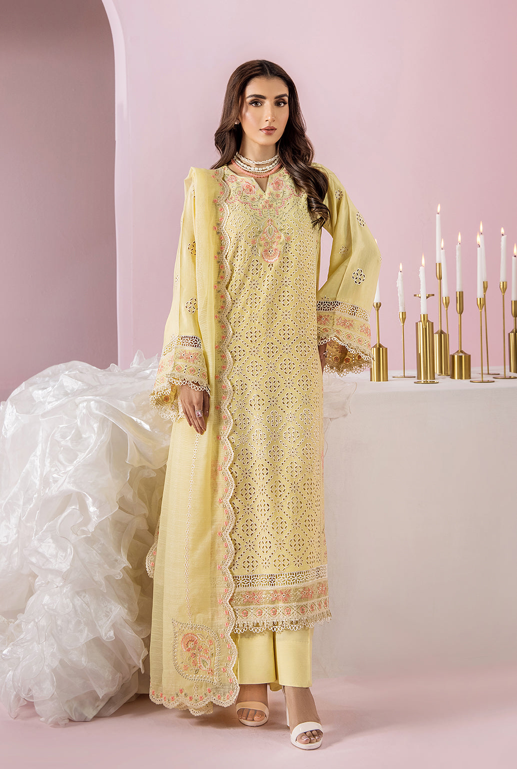 Saad Shaikh | Eid Edit Tropical Silk 26 | AEELIA by Saad Shaikh - Designer Dress  - Type : Ladies Clothes - Available at Libayah - 100% Original 