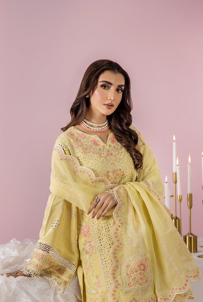 Saad Shaikh | Eid Edit Tropical Silk 26 | AEELIA by Saad Shaikh - Designer Dress  - Type : Ladies Clothes - Available at Libayah - 100% Original 