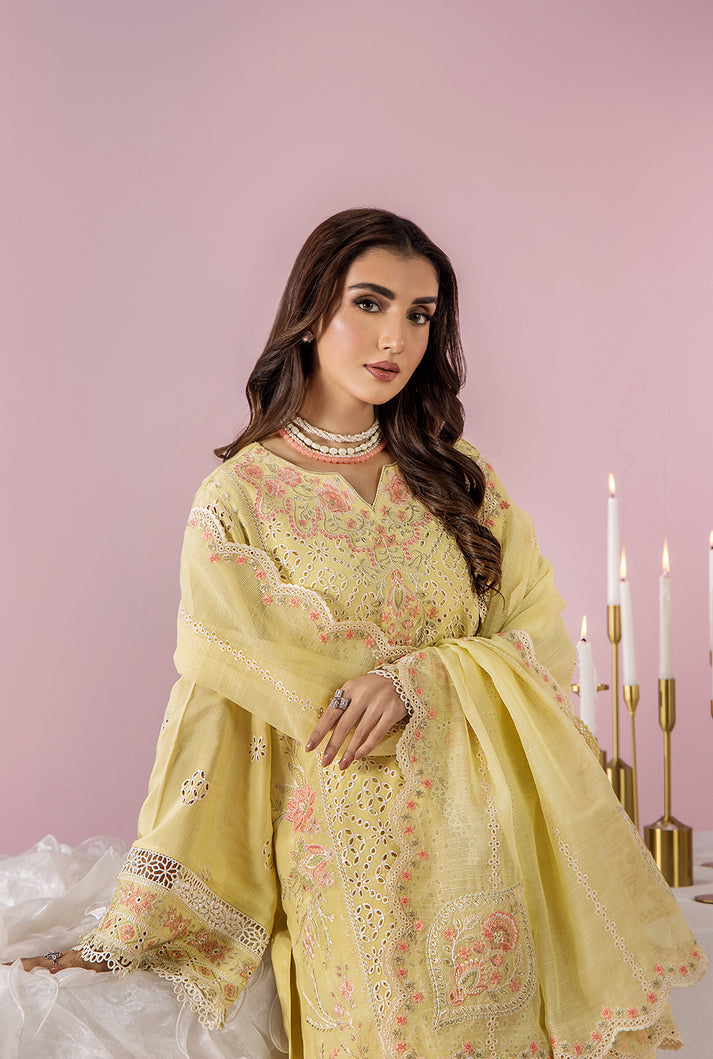 Saad Shaikh | Eid Edit Tropical Silk 26 | AEELIA by Saad Shaikh - Designer Dress  - Type : Ladies Clothes - Available at Libayah - 100% Original 