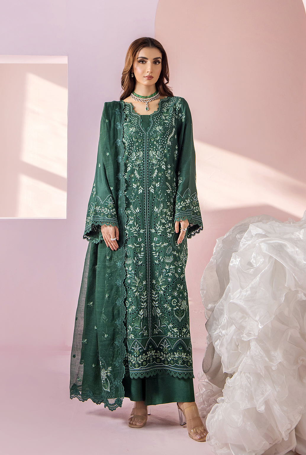 Saad Shaikh | Eid Edit Tropical Silk 26 | MIA by Saad Shaikh - Designer Dress  - Type : Ladies Clothes - Available at Libayah - 100% Original 