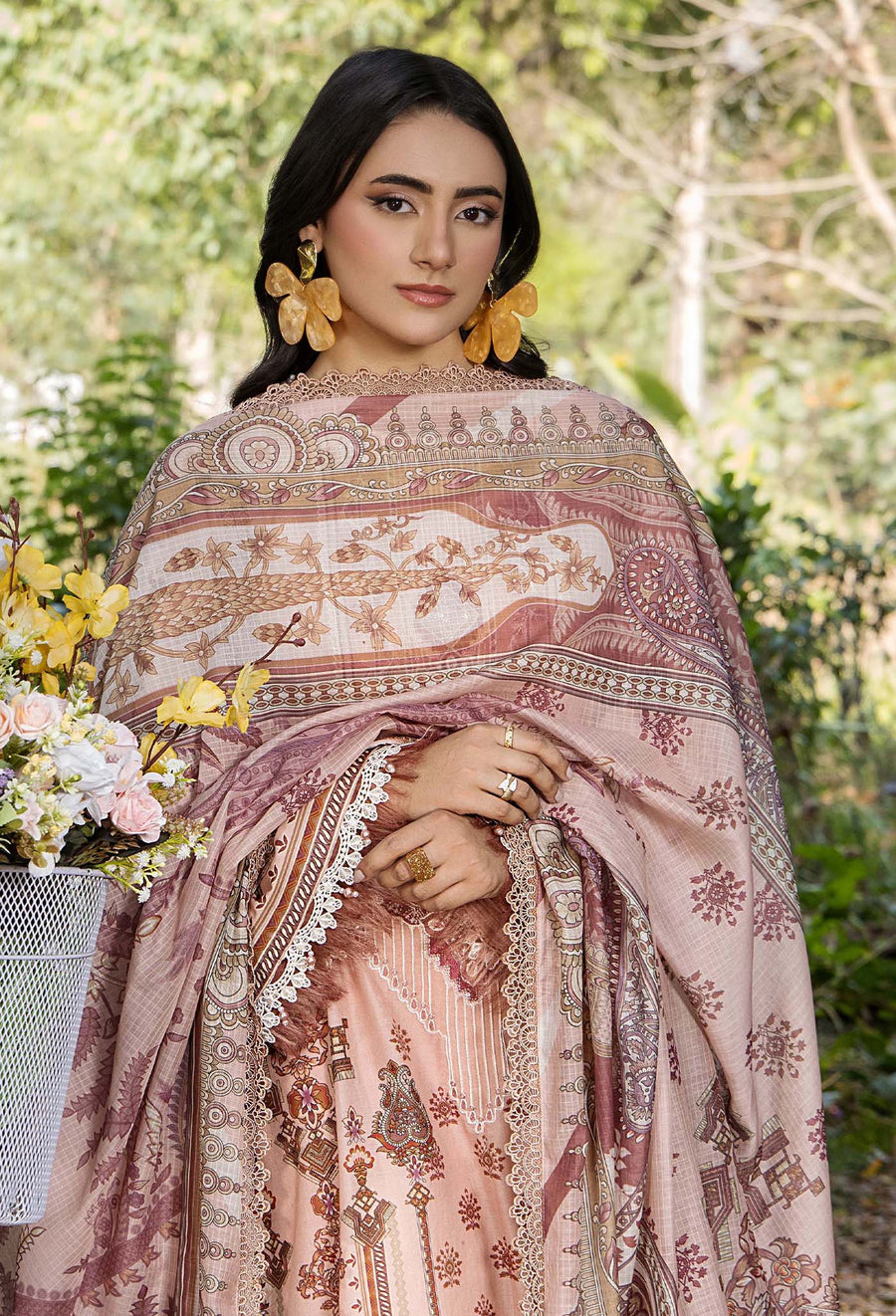 Adans Libas | Jasmine Lawn | JASMINE 2363 by Adans Libas - Designer Dress - Type: Ladies Clothes - Available at Libayah - 100% Original