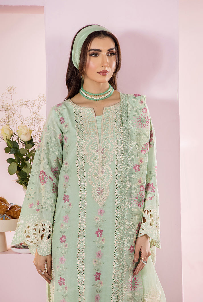 Saad Shaikh | Eid Edit Tropical Silk 26 | NORA by Saad Shaikh - Designer Dress  - Type : Ladies Clothes - Available at Libayah - 100% Original 