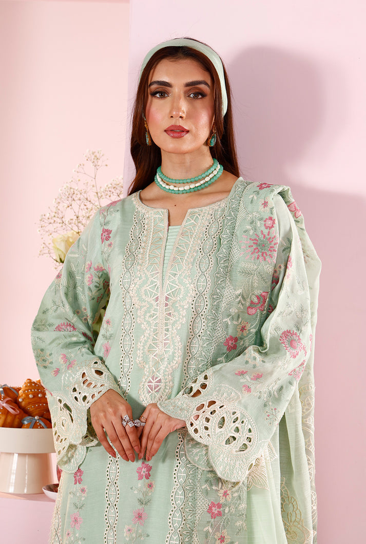 Saad Shaikh | Eid Edit Tropical Silk 26 | NORA by Saad Shaikh - Designer Dress  - Type : Ladies Clothes - Available at Libayah - 100% Original 