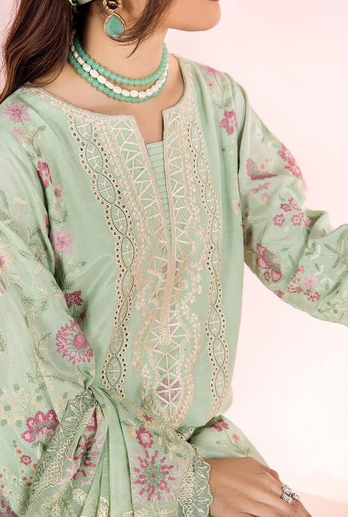 Saad Shaikh | Eid Edit Tropical Silk 26 | NORA by Saad Shaikh - Designer Dress  - Type : Ladies Clothes - Available at Libayah - 100% Original 