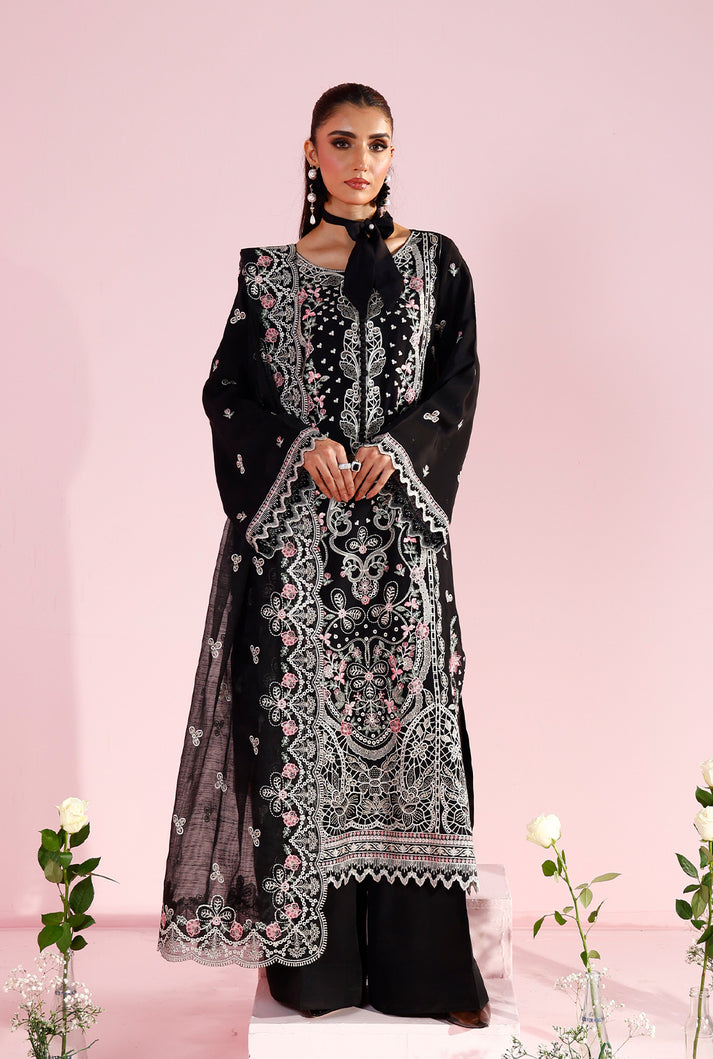 Saad Shaikh | Eid Edit Tropical Silk 26 | MARGARET by Saad Shaikh - Designer Dress  - Type : Ladies Clothes - Available at Libayah - 100% Original 