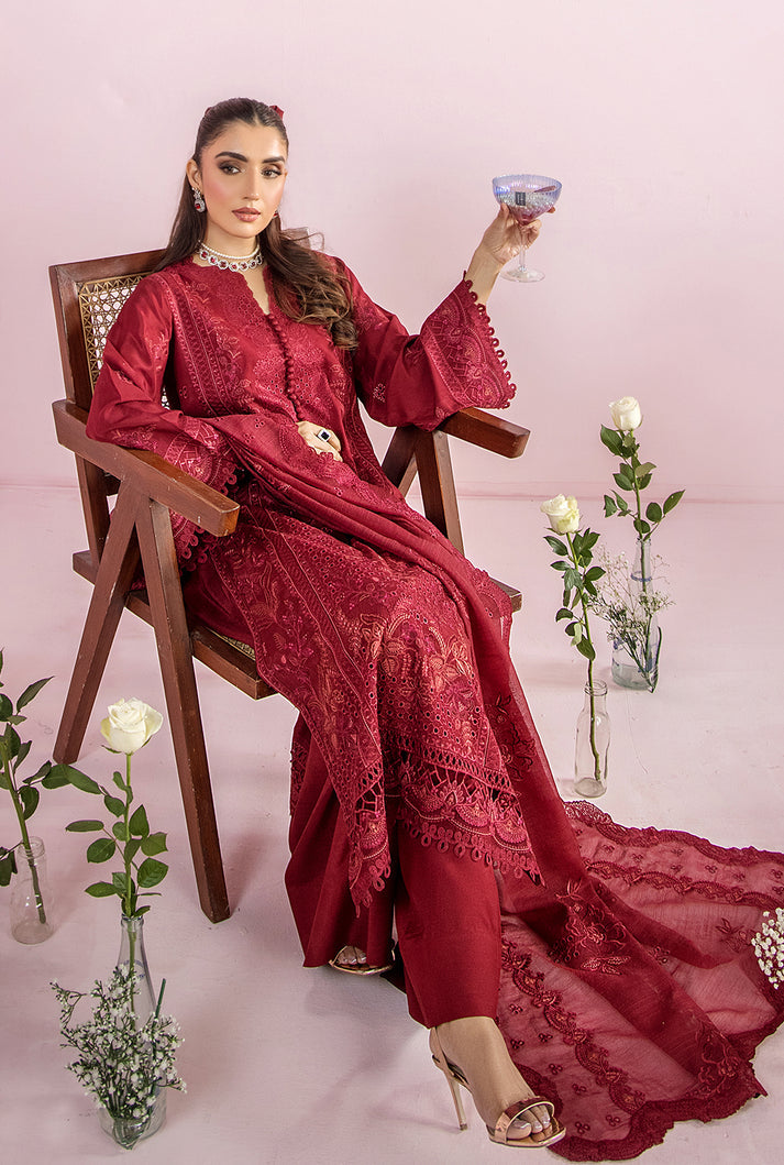 Saad Shaikh | Eid Edit Tropical Silk 26 | FREYA by Saad Shaikh - Designer Dress  - Type : Ladies Clothes - Available at Libayah - 100% Original 