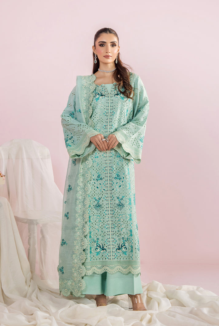 Saad Shaikh | Eid Edit Tropical Silk 26 | DAISY by Saad Shaikh - Designer Dress  - Type : Ladies Clothes - Available at Libayah - 100% Original 