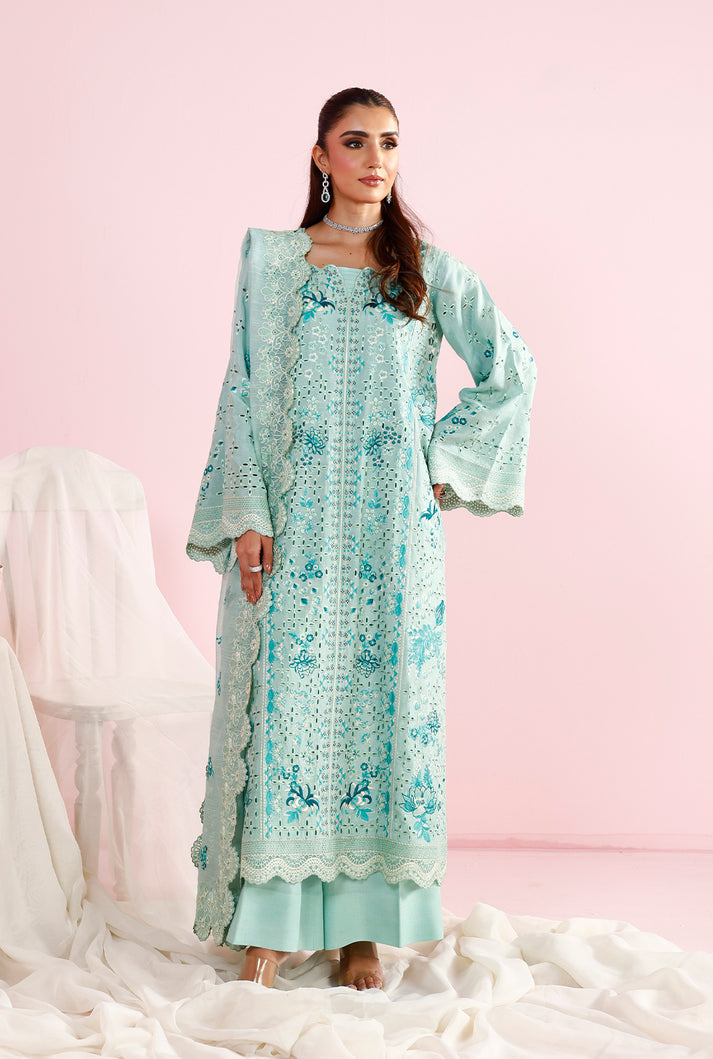 Saad Shaikh | Eid Edit Tropical Silk 26 | DAISY by Saad Shaikh - Designer Dress  - Type : Ladies Clothes - Available at Libayah - 100% Original 