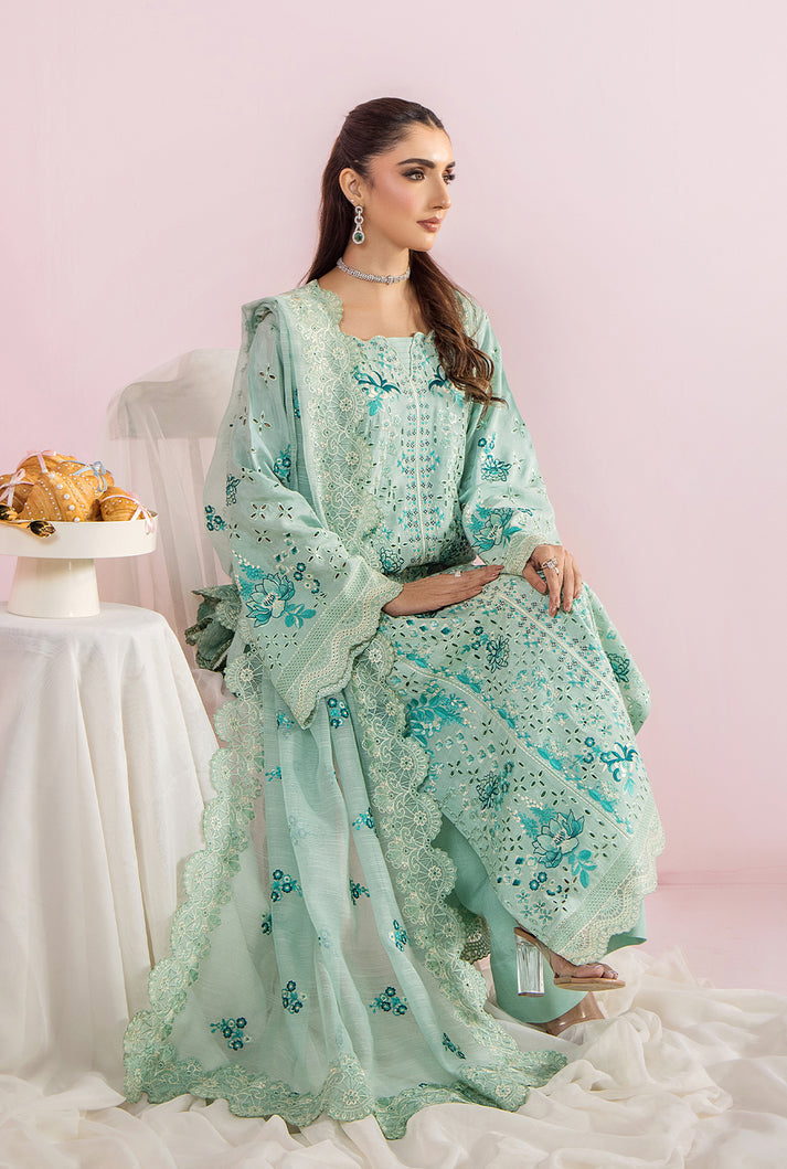 Saad Shaikh | Eid Edit Tropical Silk 26 | DAISY by Saad Shaikh - Designer Dress  - Type : Ladies Clothes - Available at Libayah - 100% Original 