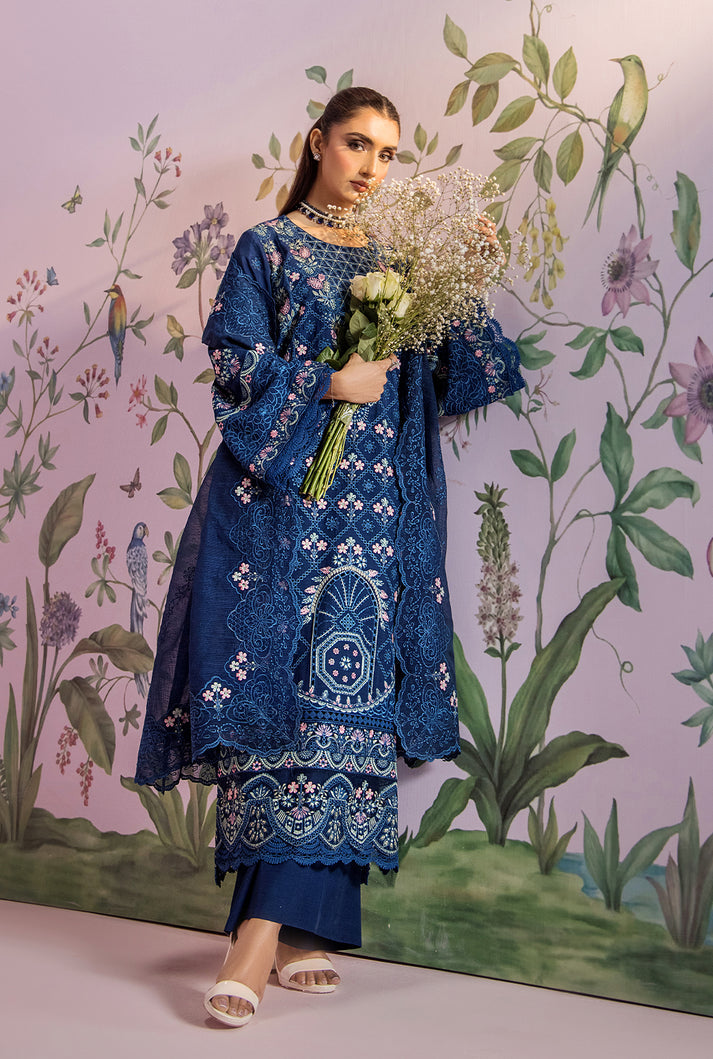 Saad Shaikh | Eid Edit Tropical Silk 26 | ELIZA by Saad Shaikh - Designer Dress  - Type : Ladies Clothes - Available at Libayah - 100% Original 