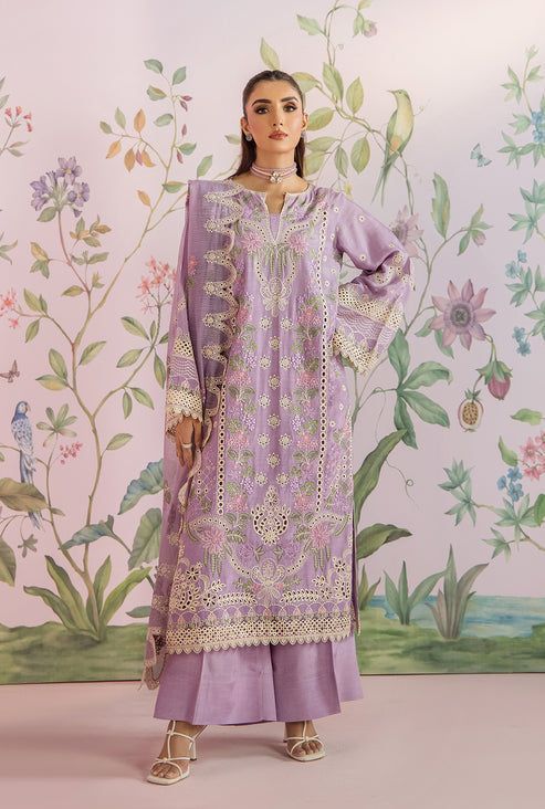Saad Shaikh | Eid Edit Tropical Silk 26 | ELANORA by Saad Shaikh - Designer Dress  - Type : Ladies Clothes - Available at Libayah - 100% Original 