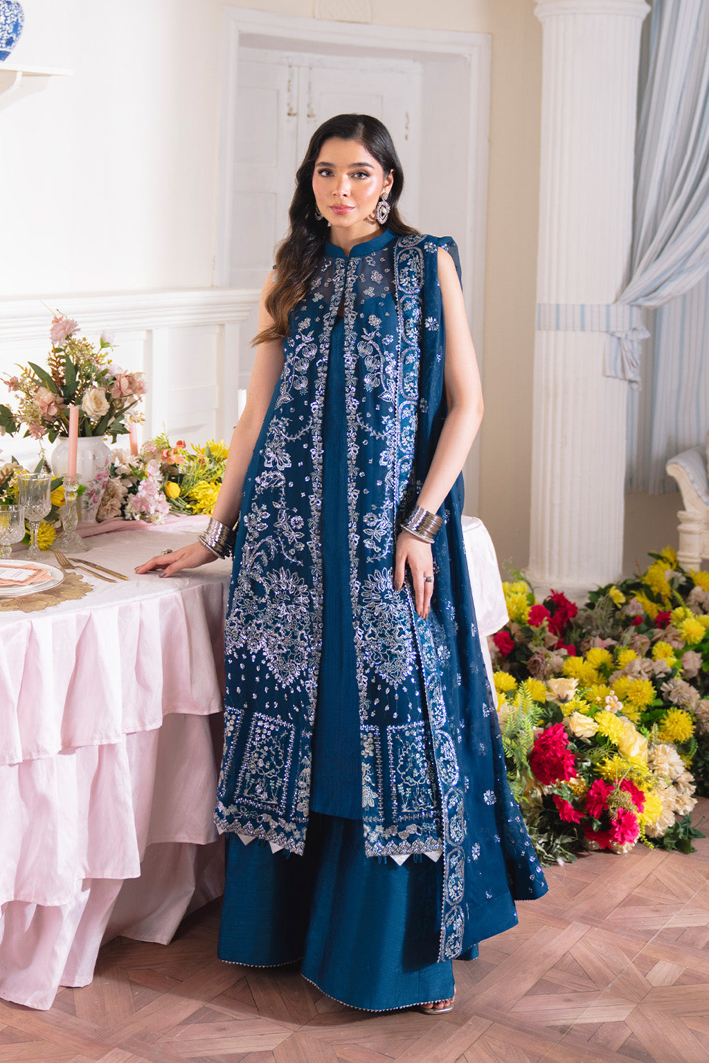 Neeshay | Dastaan Formals 25 | Aabirah by Neeshay - Designer Dress  - Type : Ladies Clothes - Available at Libayah - 100% Original 