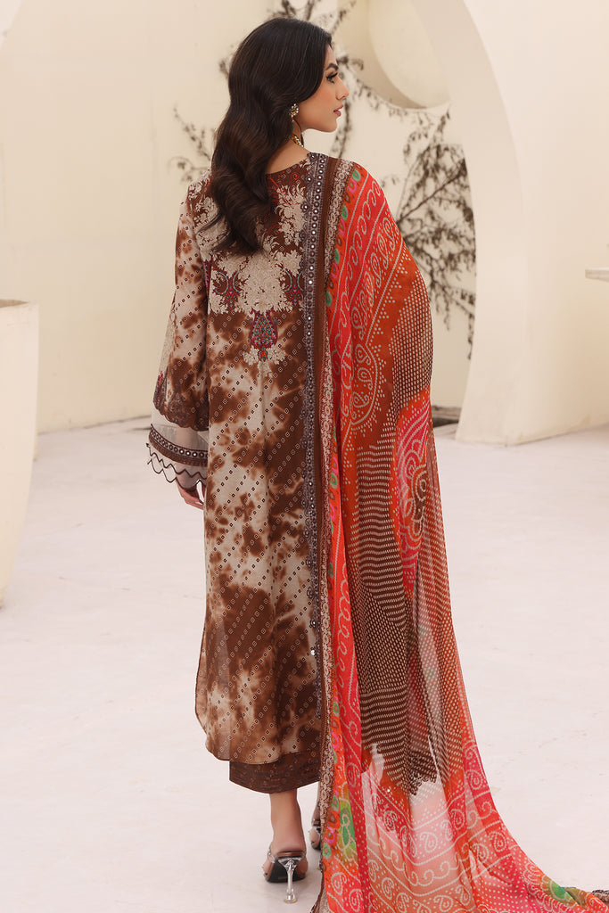 Charizma | Naranji Embroidered Lawn 24 | CN4-008 by Charizma - Designer Dress - Type: Ladies Clothes - Available at Libayah - 100% Original