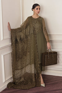 Baroque | Formals Collection | EMBROIDERED CHIFFON UF-295 by Baroque - Designer Dress  - Type : Ladies Clothes - Available at Libayah - 100% Original 