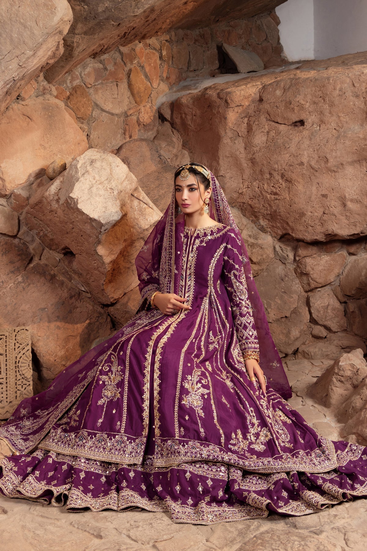 Naqshi | Samarkand Wedding Formals | Jugnu by Naqshi - Designer Dress - Type: Bridal - Available at Libayah - 100% Original