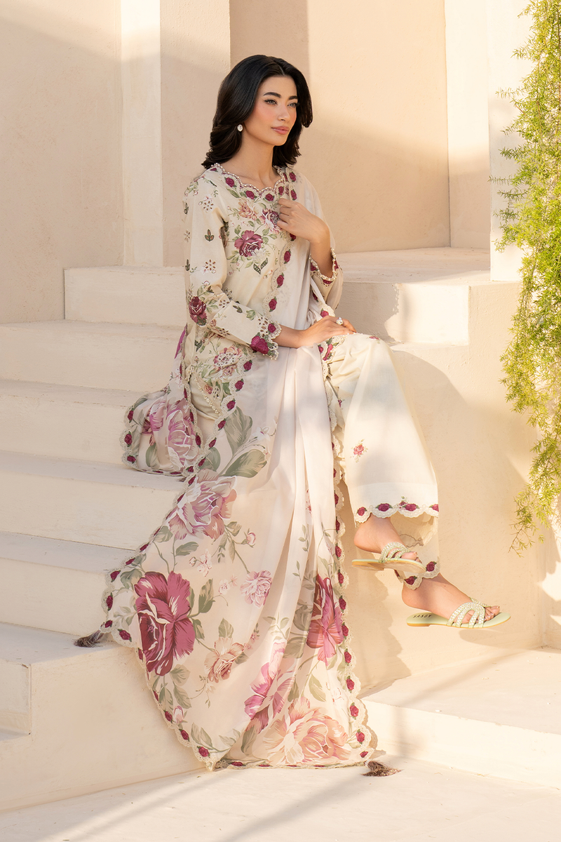 Iznik | Festive Lawn 25 | EFL-05 by Iznik - Designer Dress - Type: Ladies Clothes - Available at Libayah - 100% Original