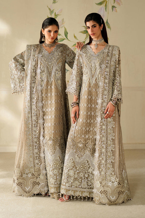 CH14-08 – authentic Pakistani formal dress from the Baroque Chantelle 25 collection for women in the UK.