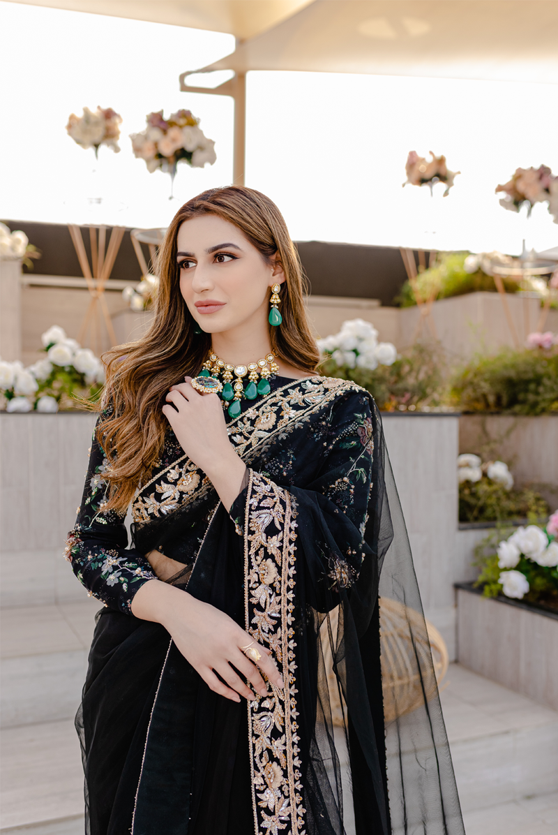 Ayesha and Usman | Celestial Night | Chloe by Ayesha and Usman - Designer Dress - Type: Ladies Clothes - Available at Libayah - 100% Original