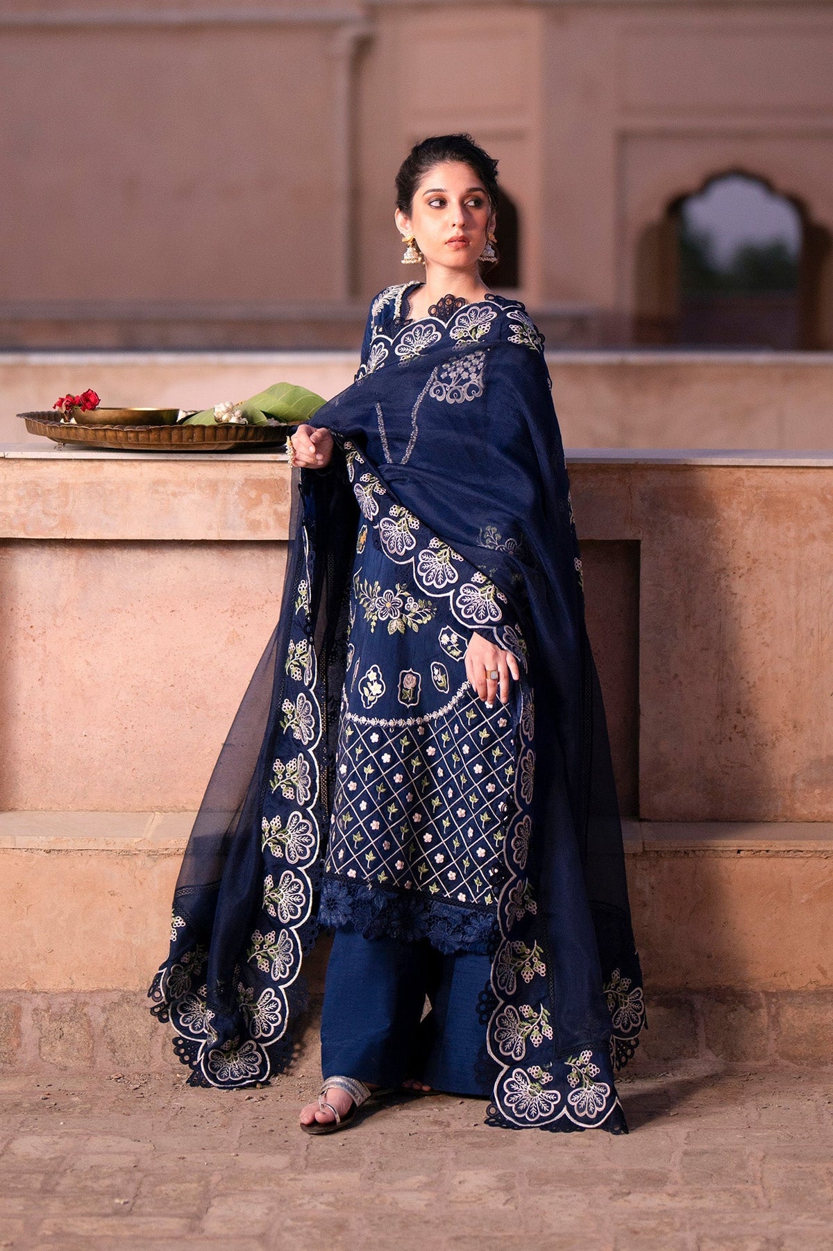 Fozia Khalid | Kahani Silk Luxury Dresses | Rukhsana by Fozia Khalid - Designer Dress - Type: Ladies Clothes - Available at Libayah - 100% Original