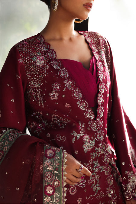 Afrozeh | La Fuschia 25 | Yalira by Afrozeh - Designer Dress  - Type : Ladies Clothes - Available at Libayah - 100% Original 