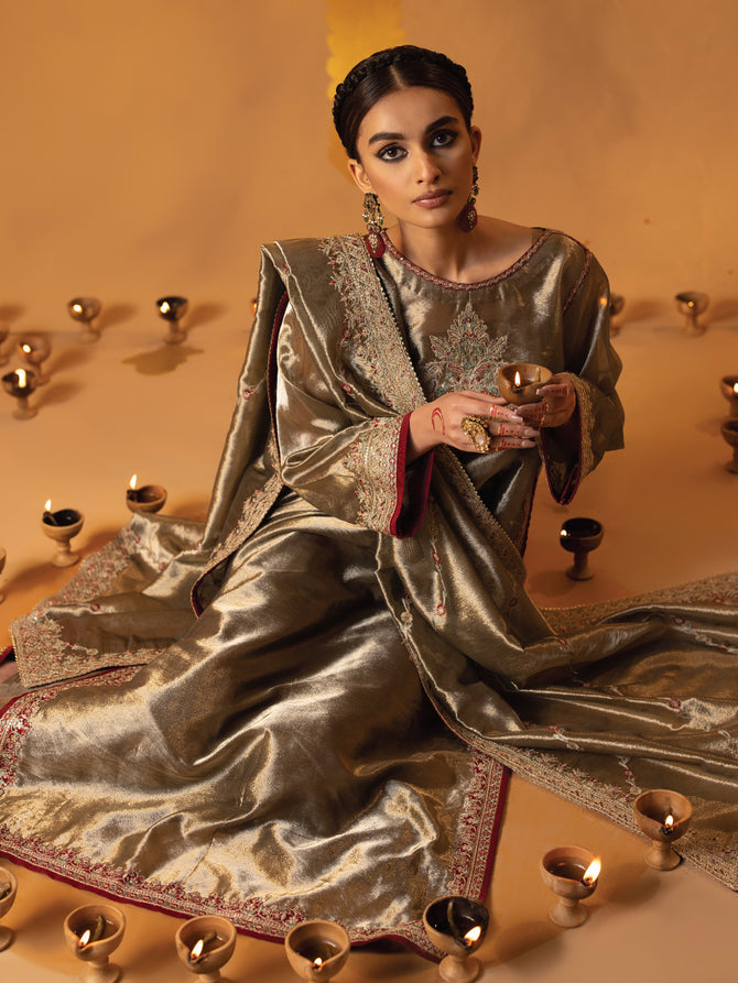 Faiza Faisal | Signature Pret Eid Edit | Rachele by Faiza Faisal - Designer Dress - Type: Ladies Clothes - Available at Libayah - 100% Original
