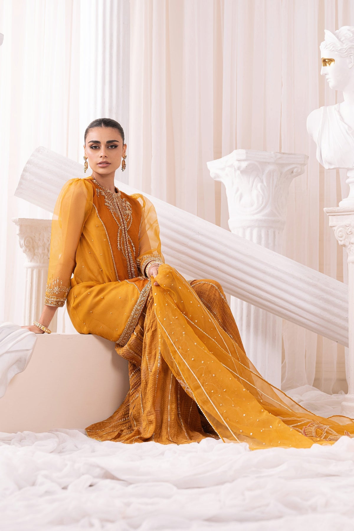 Naqshi| Wedding Formals| SUMBUL by Naqshi - Designer Dress - Type: Ladies Clothes - Available at Libayah - 100% Original