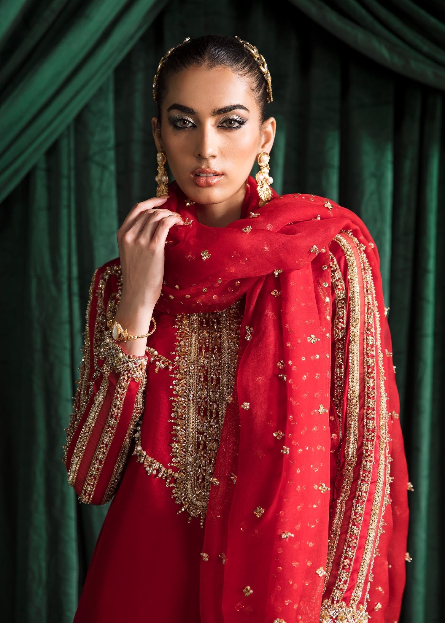 Kanwal Malik | Wedding Formals and Bridals | CHARISMA by Kanwal Malik - Designer Dress - Type: Ladies Clothes - Available at Libayah - 100% Original