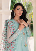 Saira Shakira | Luxury Pret | Tiffany Blue by Saira Shakira - Designer Dress  - Type : Ladies Clothes - Available at Libayah - 100% Original 