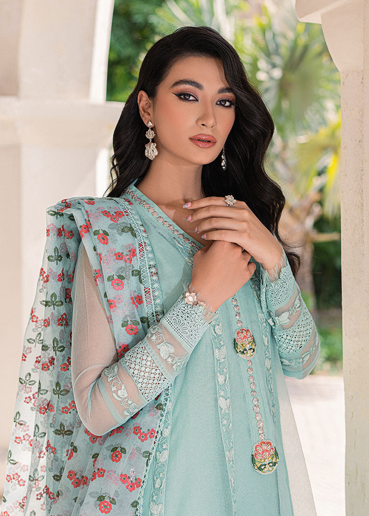 Saira Shakira | Luxury Pret | Tiffany Blue by Saira Shakira - Designer Dress  - Type : Ladies Clothes - Available at Libayah - 100% Original 