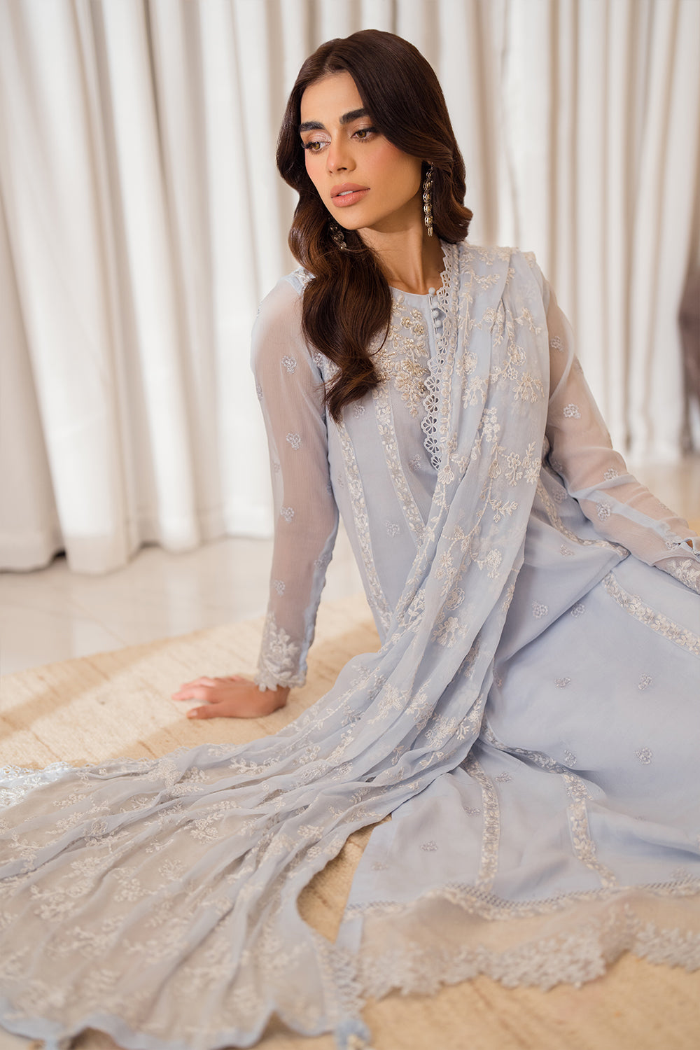 Azure | Luxe Formals | Serenity Sky by Azure - Designer Dress - Type: Ladies Clothes - Available at Libayah - 100% Original