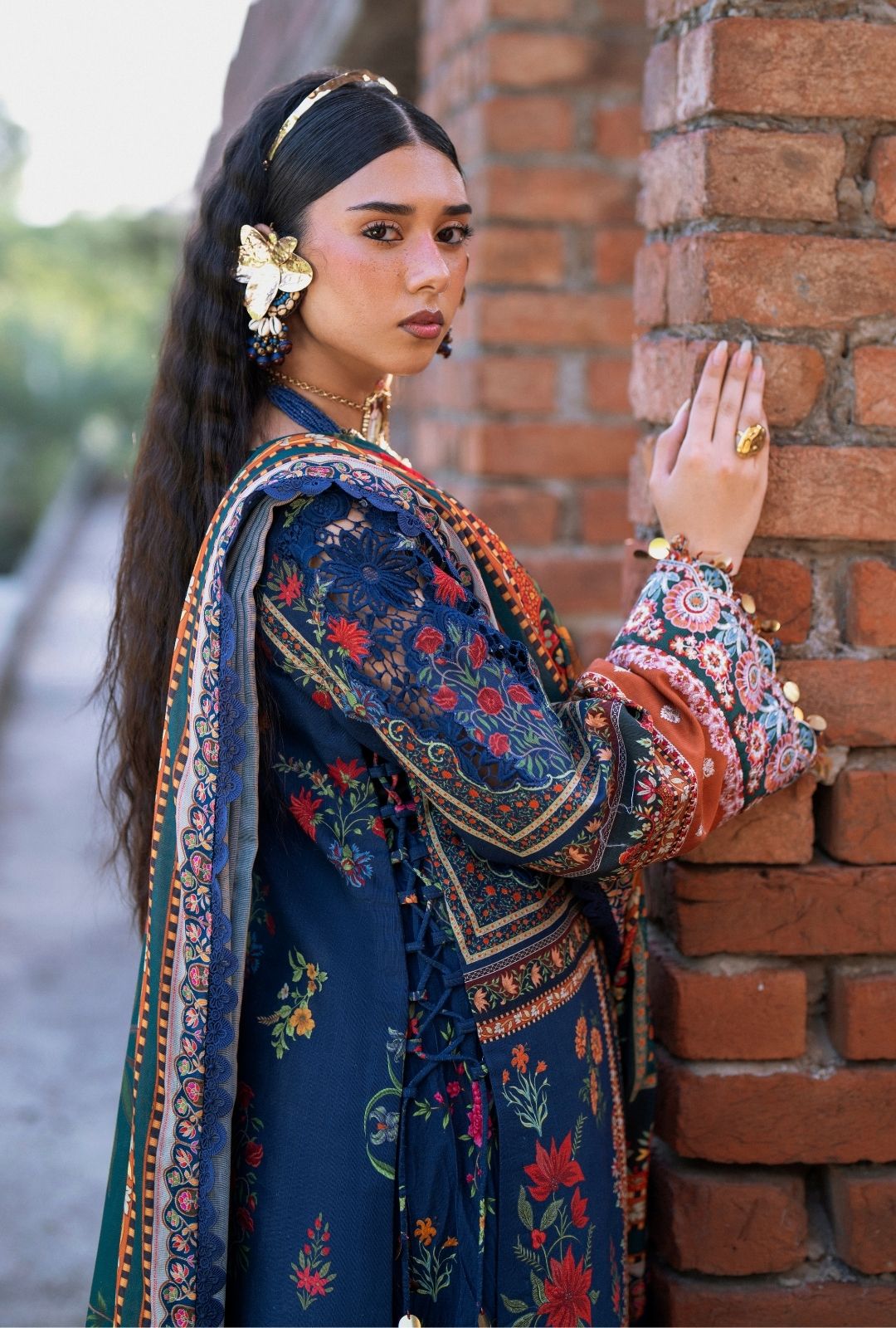 AJR Couture | Sard Sham | Kaneez by AJR Couture - Designer Dress - Type : Ladies Clothes - Available at Libayah - 100% Original 