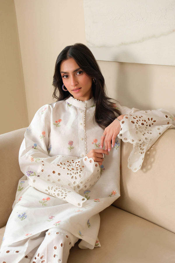 Noor by Saadia Asad | Noor Pret 25 | D7 - Pristine Flora by Noor by Saadia Asad - Designer Dress  - Type : Ladies Clothes - Available at Libayah - 100% Original 