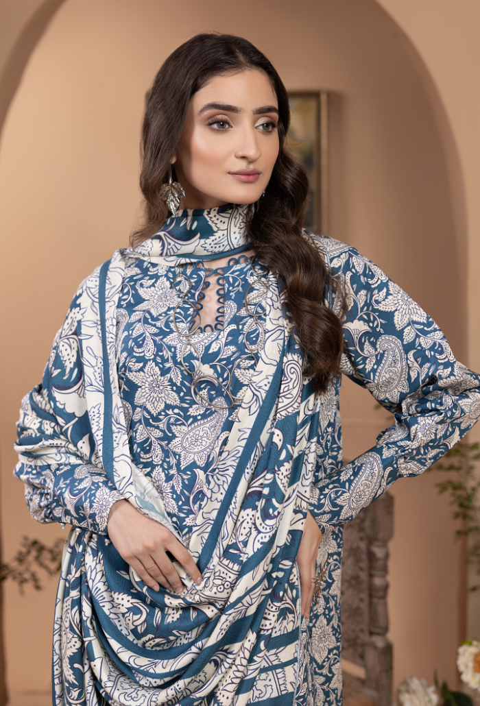 Humdum | Zara Winter 24 | Zara - D07 by HumDum - Designer Dress - Type: Casuals - Available at Libayah - 100% Original