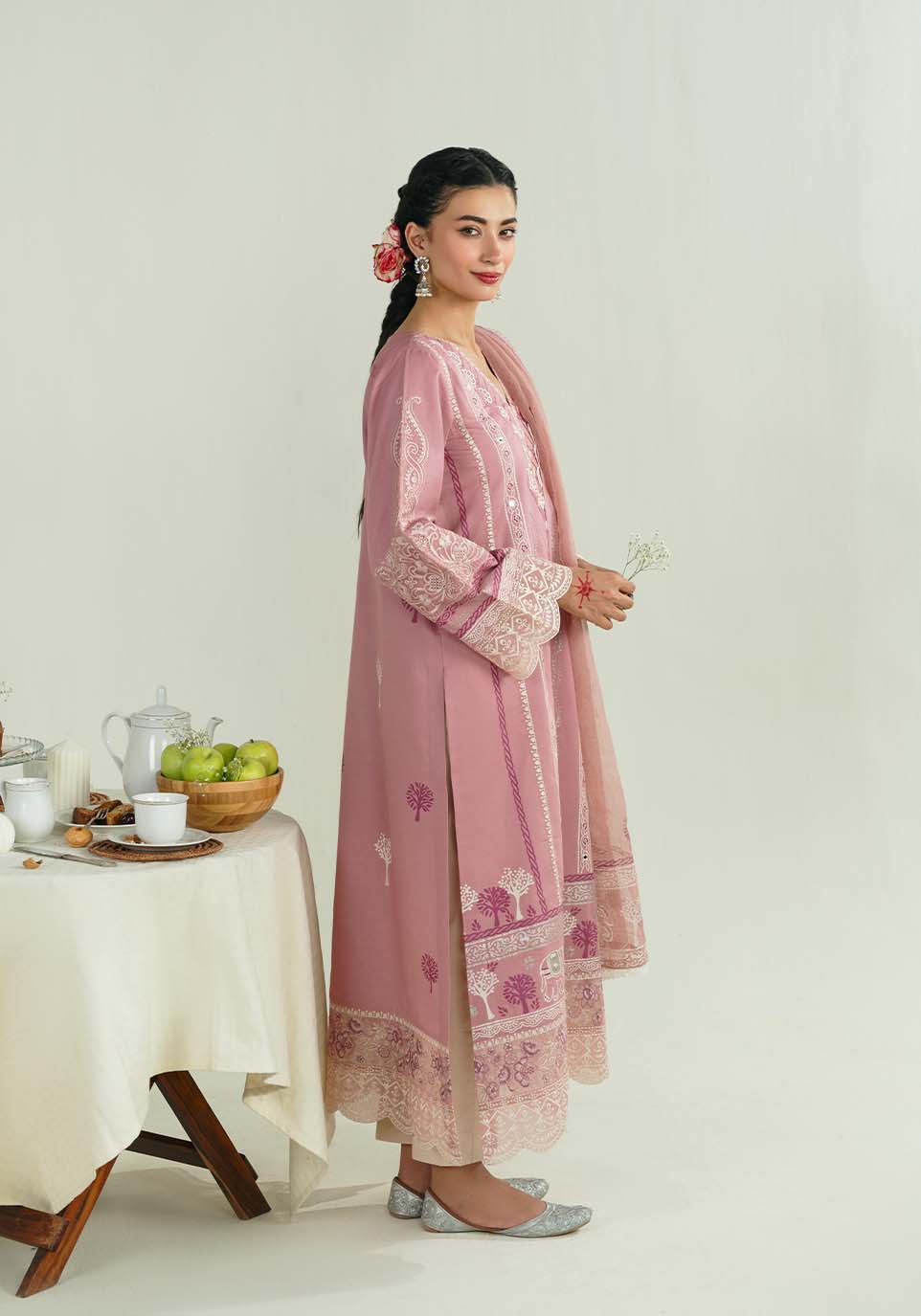 Zarqash | Nazakat Ready to Wear | Noor e Ghulab by Zarqash - Designer Dress  - Type : Ladies Clothes - Available at Libayah - 100% Original 