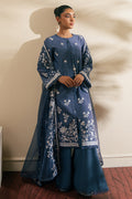 Cross Stitch | Embroidered Lawn Mahiri 24 | CRYSTAL FLORA by Cross Stitch - Designer Dress - Type: Luxury - Available at Libayah - 100% Original