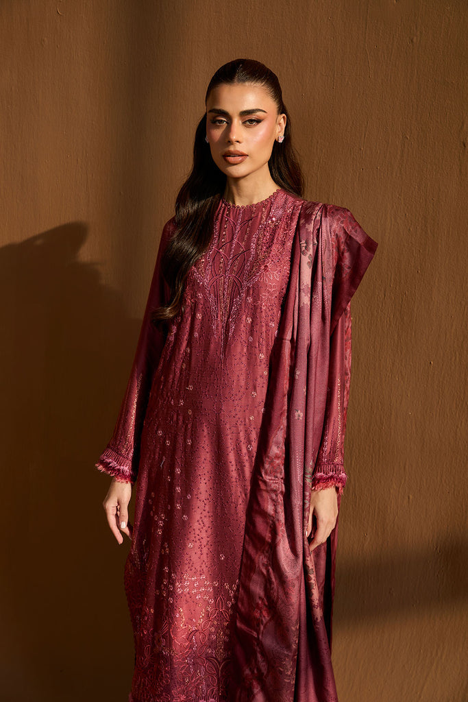 Sobia Nazir | Winter Shawl 25 | Design 3B by Sobia Nazir - Designer Dress - Type : Ladies Clothes - Available at Libayah - 100% Original 