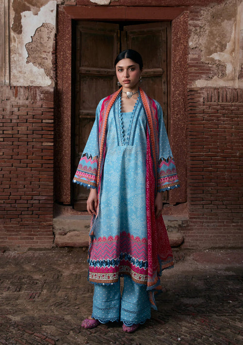 Kahf Premium | Prints Collection 26 | KPS-7B SHABNAM - by Libayah - Registered Vendor of : Kahf Premium - 100% Original Designer Dress