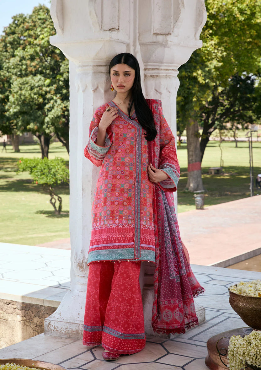 Kahf Premium | Prints Collection 26 | KPS-3A TABEER - by Libayah - Registered Vendor of : Kahf Premium - 100% Original Designer Dress
