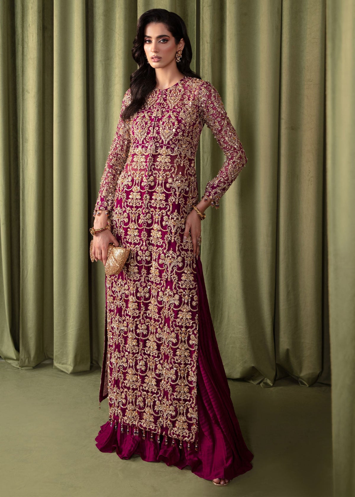 Kanwal Malik | Wedding Formals and Bridals | Nina by Kanwal Malik - Designer Dress - Type: Ladies Clothes - Available at Libayah - 100% Original