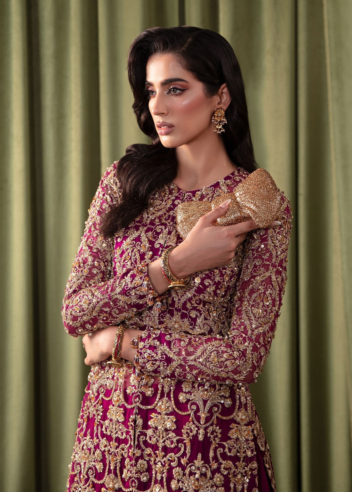 Kanwal Malik | Wedding Formals and Bridals | Nina by Kanwal Malik - Designer Dress - Type: Ladies Clothes - Available at Libayah - 100% Original