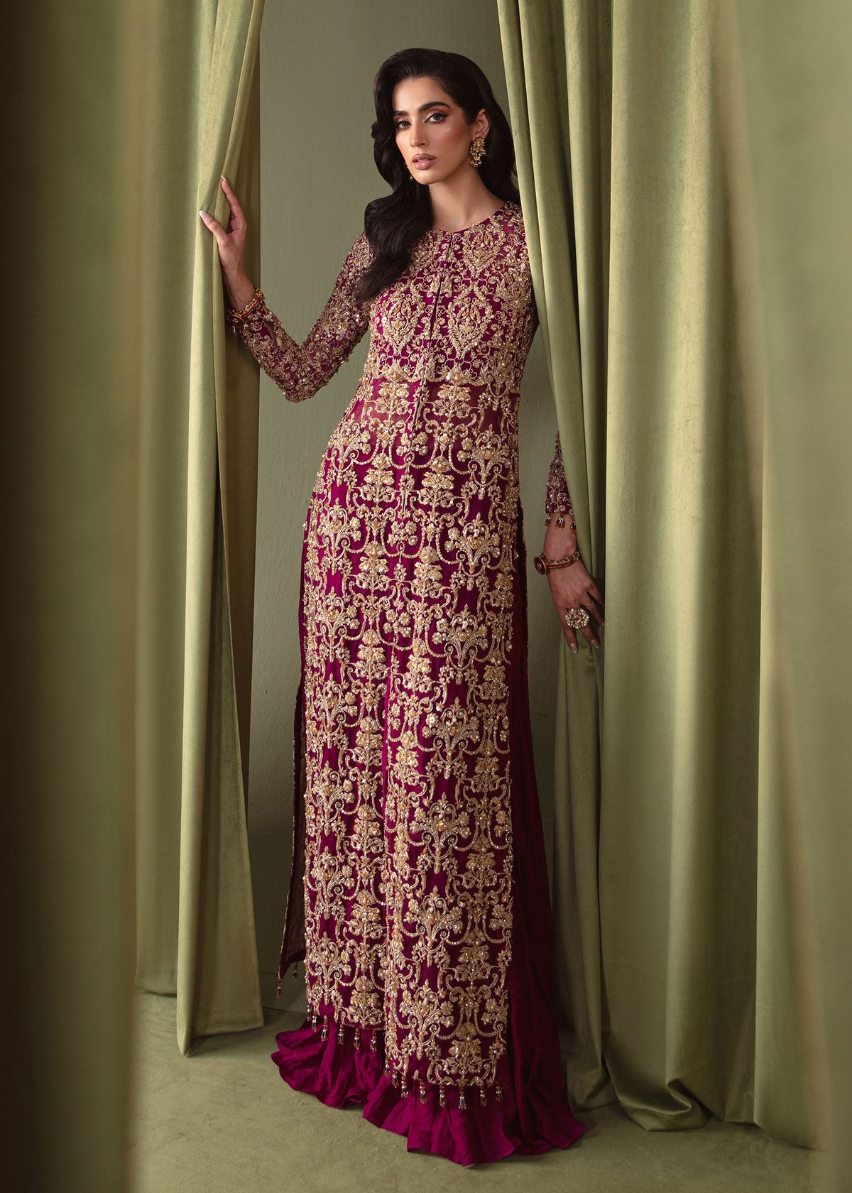 Kanwal Malik | Wedding Formals and Bridals | Nina by Kanwal Malik - Designer Dress - Type: Ladies Clothes - Available at Libayah - 100% Original