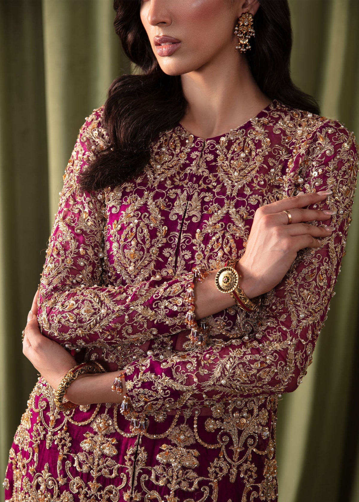 Kanwal Malik | Wedding Formals and Bridals | Nina by Kanwal Malik - Designer Dress - Type: Ladies Clothes - Available at Libayah - 100% Original