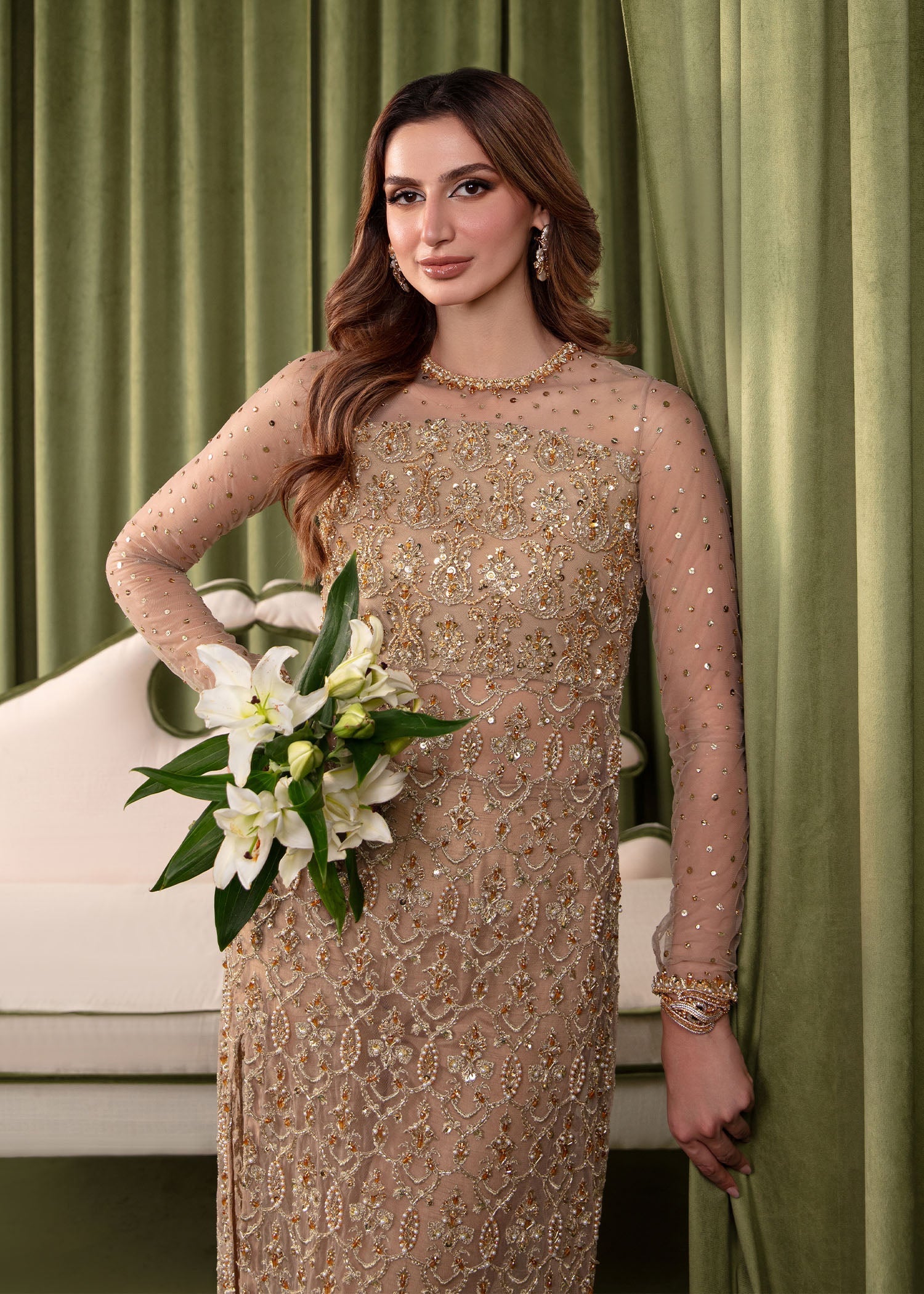 Kanwal Malik | Wedding Formals and Bridals | Gemma by Kanwal Malik - Designer Dress - Type: Ladies Clothes - Available at Libayah - 100% Original
