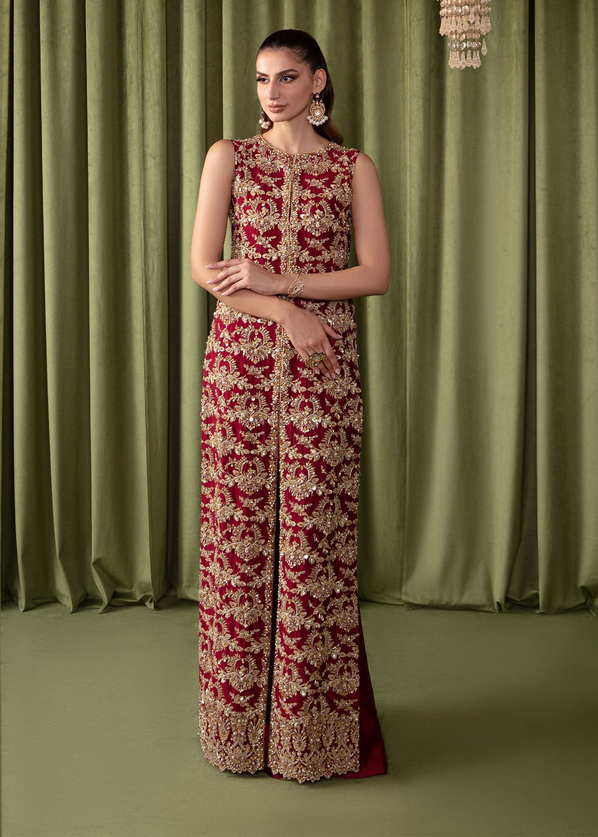 Kanwal Malik | Wedding Formals and Bridals | Ruby by Kanwal Malik - Designer Dress - Type: Ladies Clothes - Available at Libayah - 100% Original