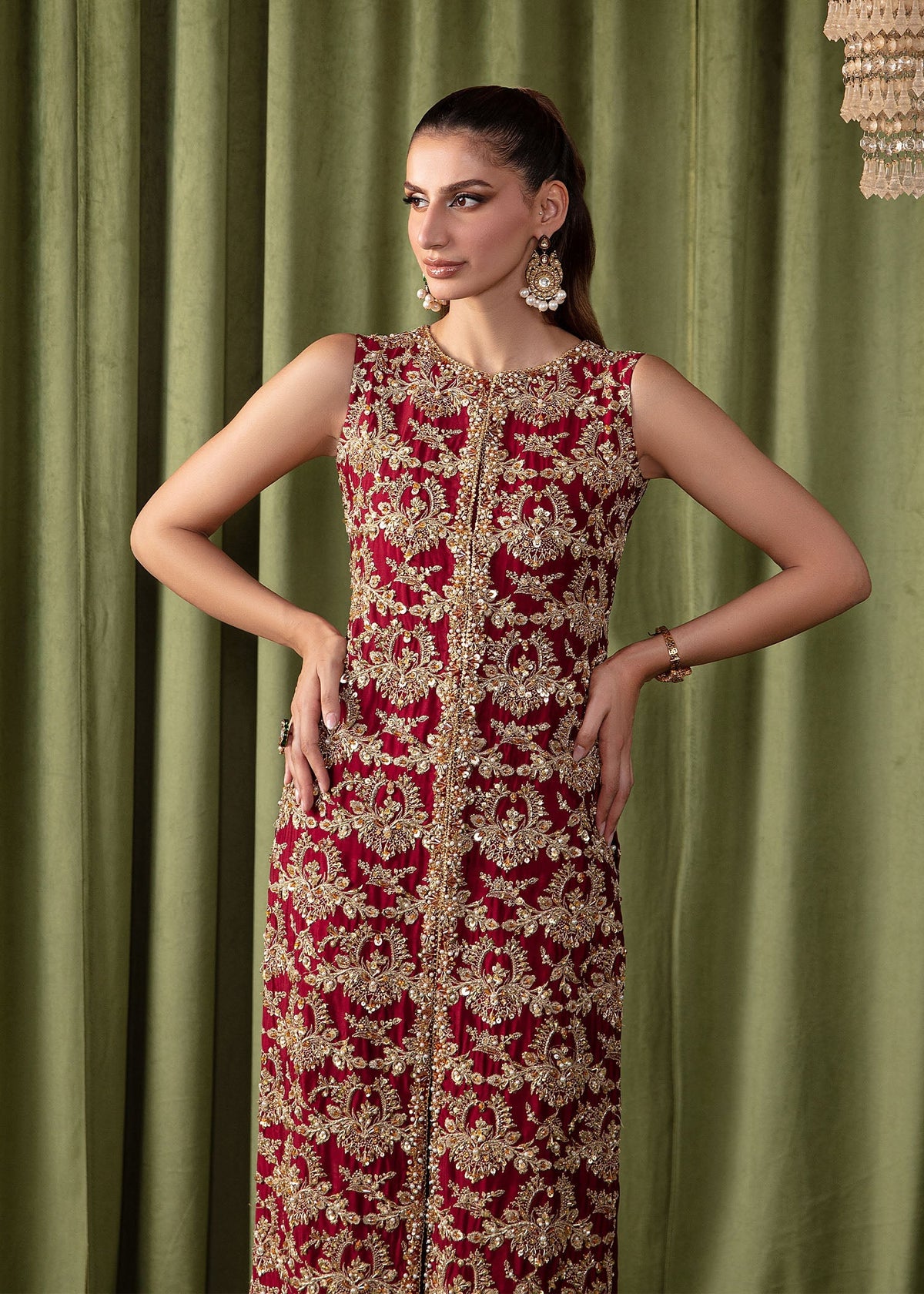 Kanwal Malik | Wedding Formals and Bridals | Ruby by Kanwal Malik - Designer Dress - Type: Ladies Clothes - Available at Libayah - 100% Original